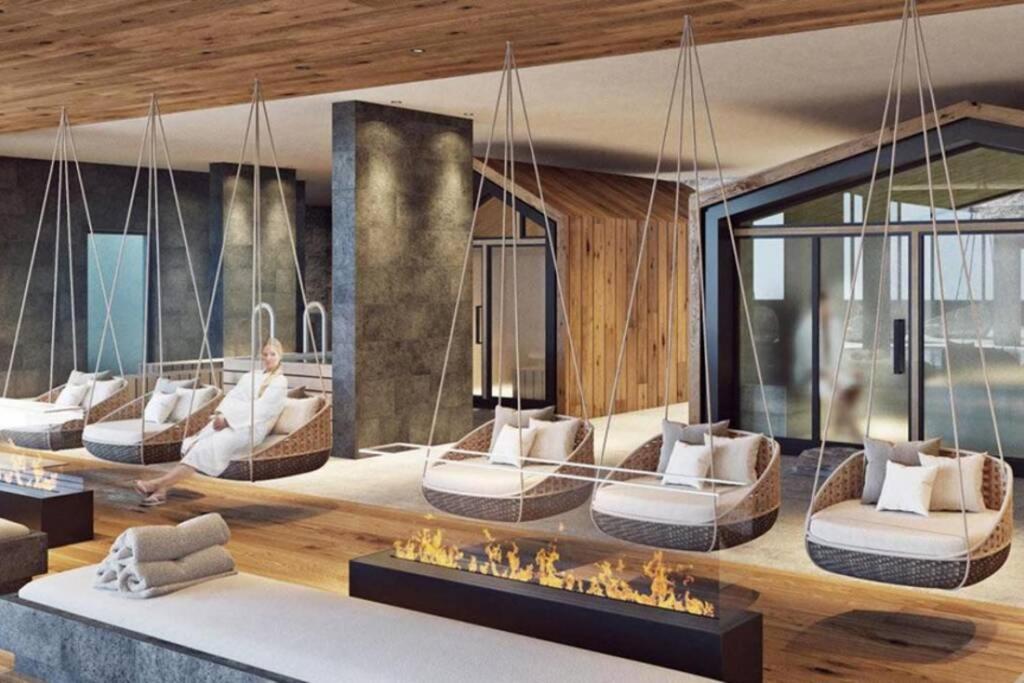 Charmant Studio Renove Situe Dans Les Bains D'Ovronnaz, Immeuble Les Sources Zewnętrze zdjęcie